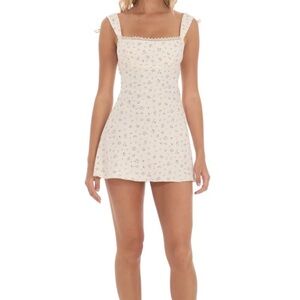 Lucy in the Sky Cream Floral Sleep Dress